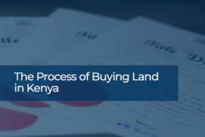 The Process of Buying Land
