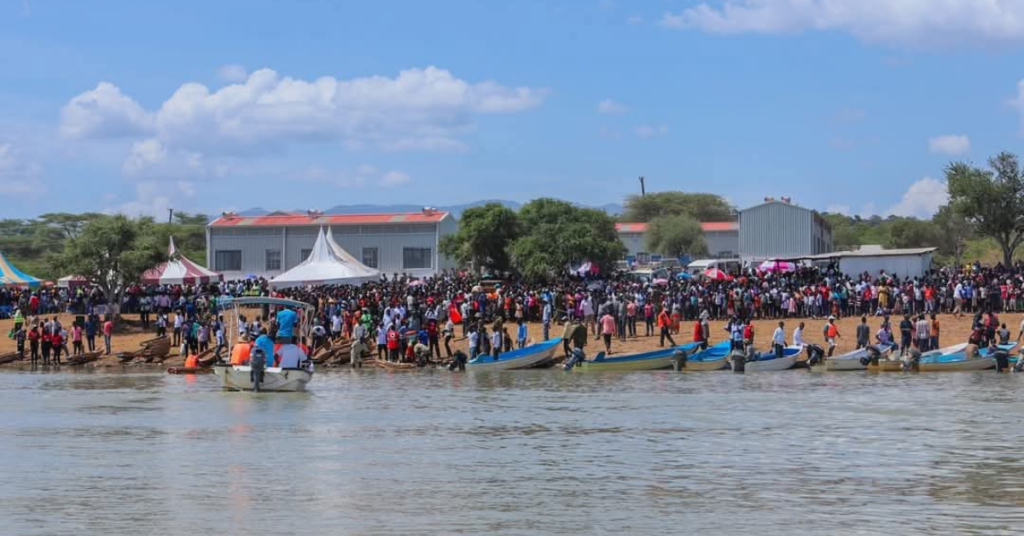 Kimalel Goat Auction with maasai 1