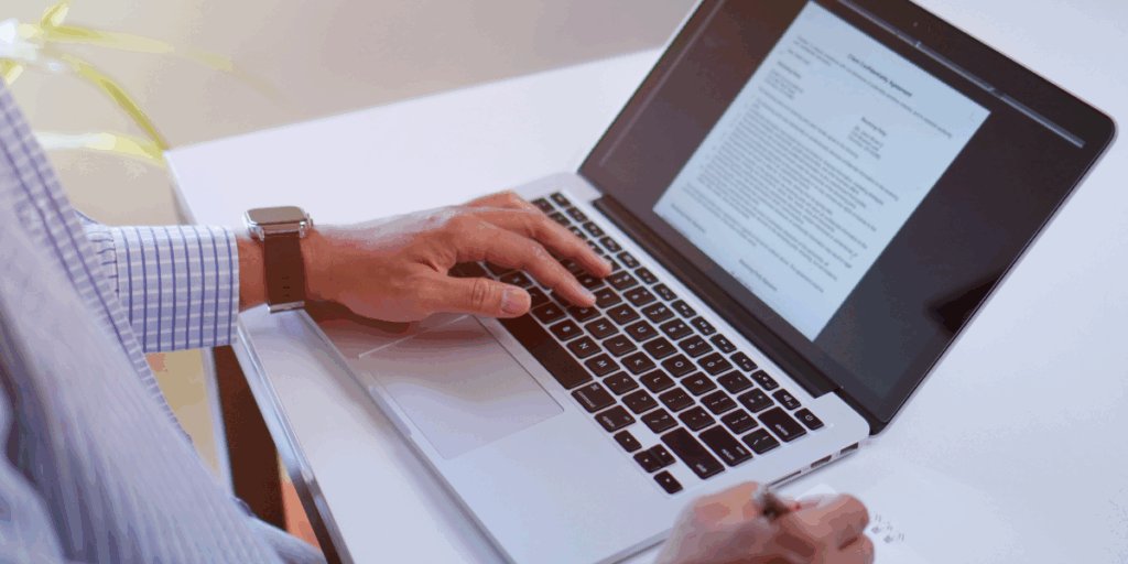 Business transaction documents for online business